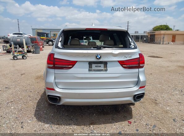 5UXKR2C35H0U24199 2017 BMW X5 Silver Вид спереду