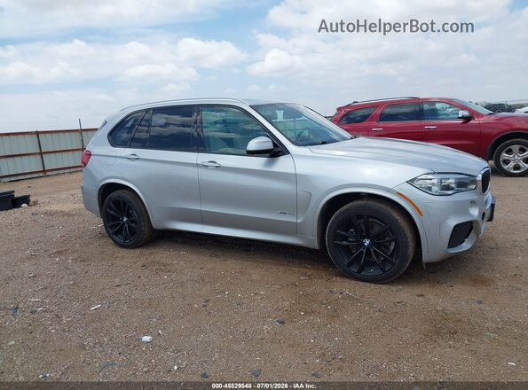 5UXKR2C35H0U24199 2017 BMW X5 Silver Вид задньої частини салону