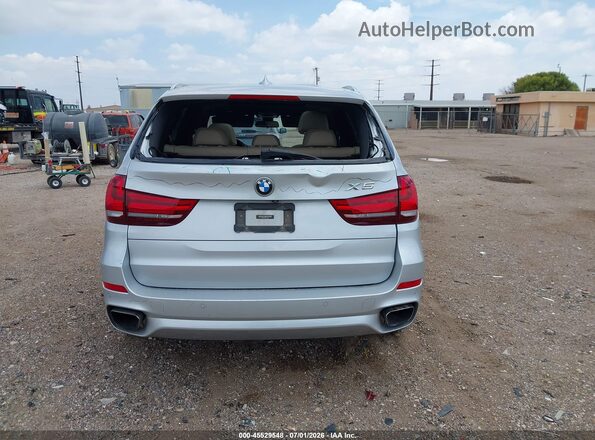 5UXKR2C35H0U24199 2017 BMW X5 Silver 