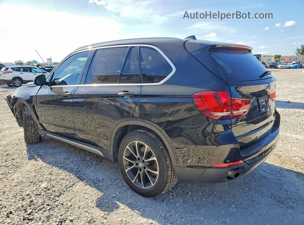 5UXKR2C35H0X06407 2017 BMW X5 Black უკანა მარცხენა