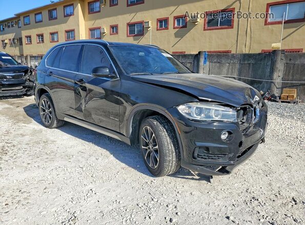 5UXKR2C35H0X06407 2017 BMW X5 Black წინა მარჯვენა