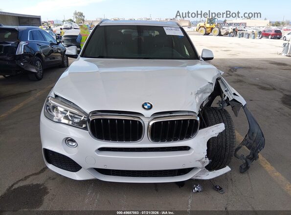 5UXKR2C36H0W43589 2017 BMW X5 Белый Панорамный вид салона 360°