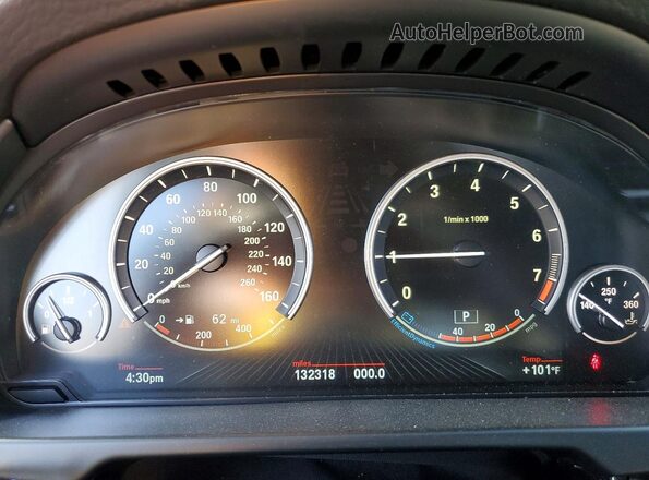5UXKR2C36H0W43964 2017 BMW X5 Черный Вид щитка приборов