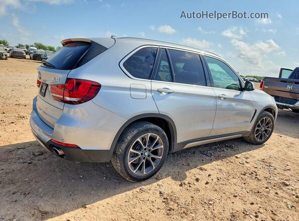 5UXKR2C37H0X06246 2017 BMW X5 Silver Tył prawy