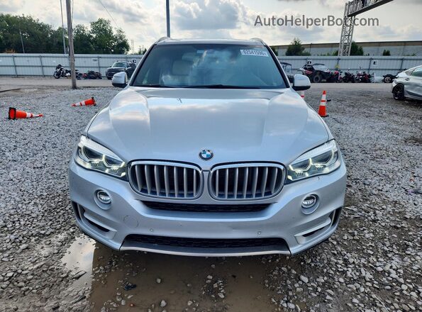 5UXKR2C37H0X07087 2017 BMW X5 Silver Vista frontal