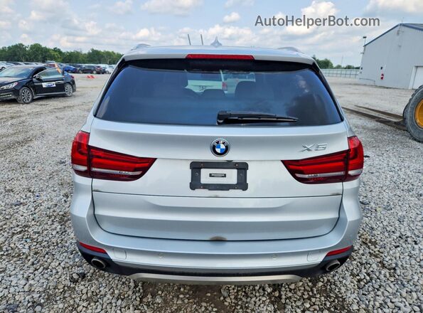 5UXKR2C37H0X07087 2017 BMW X5 Silver Vista trasera