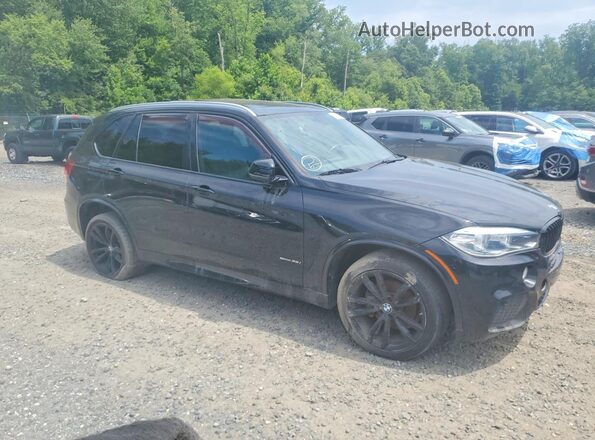 5UXKR2C38H0X03744 2017 BMW X5 Black Przód prawy