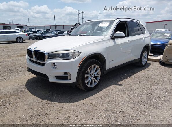 5UXKR2C50G0R71770 2016 BMW X5 White Front left