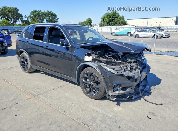 5UXKR2C50J0Z14234 2018 BMW X5 Black Передня права чверть
