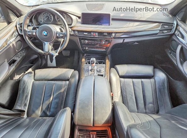 5UXKR2C50J0Z15514 2018 BMW X5 Gray Вид панелі приладів