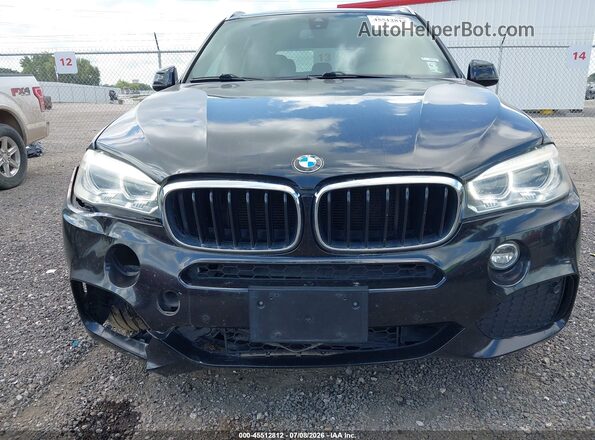 5UXKR2C50J0Z19997 2018 BMW X5 Black Դիմացի տեսք