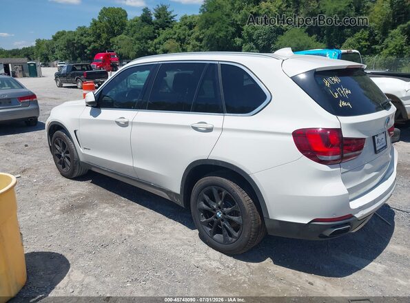 5UXKR2C50J0Z20180 2018 BMW X5 White უკანა მარცხენა