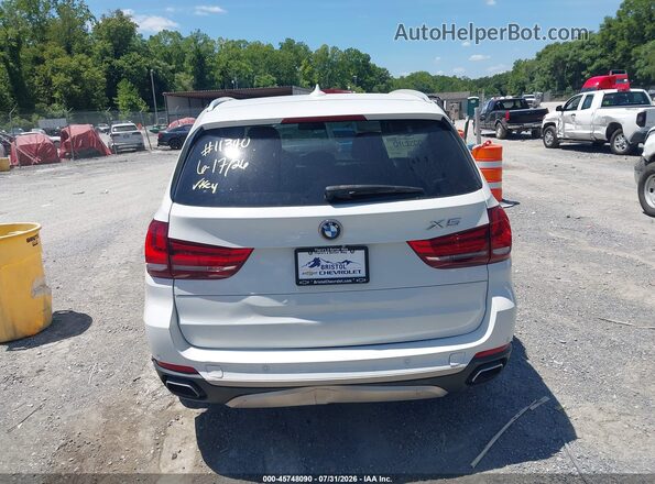 5UXKR2C50J0Z20180 2018 BMW X5 White 