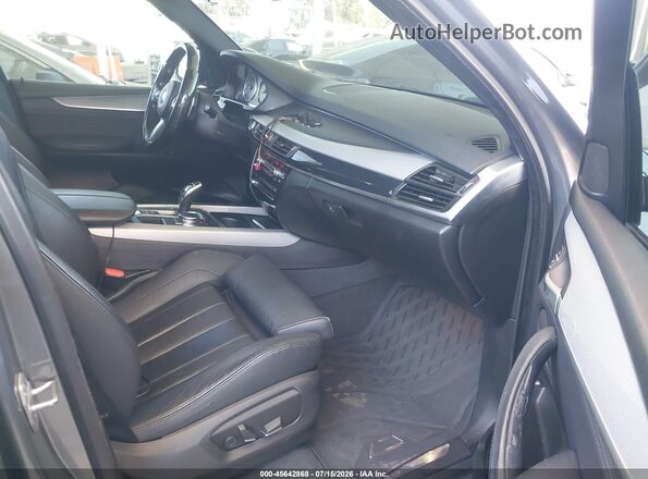 5UXKR2C51G0R72152 2016 BMW X5 Gray წინა სალონის ხედი