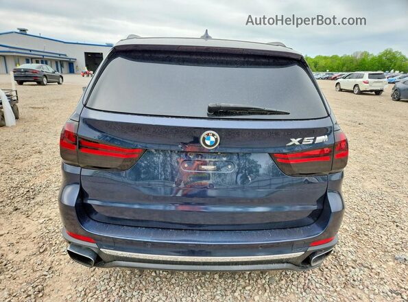 5UXKR2C51G0R72197 2016 BMW X5 Синий Вид сзади