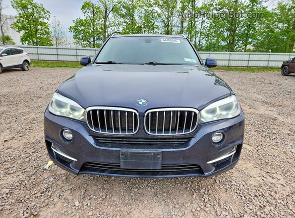 5UXKR2C51G0R72197 2016 BMW X5 Синий Вид спереди