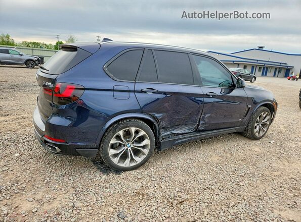 5UXKR2C51G0R72197 2016 BMW X5 Синий Задняя правая четверть
