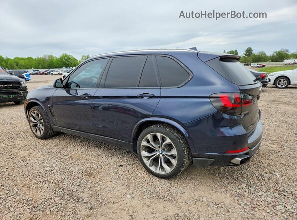 5UXKR2C51G0R72197 2016 BMW X5 Синий Задняя левая четверть
