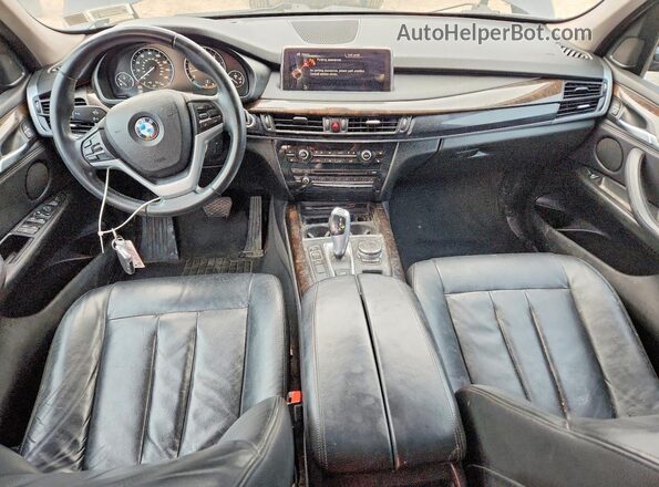 5UXKR2C51G0R72197 2016 BMW X5 Синий Вид панели приборов