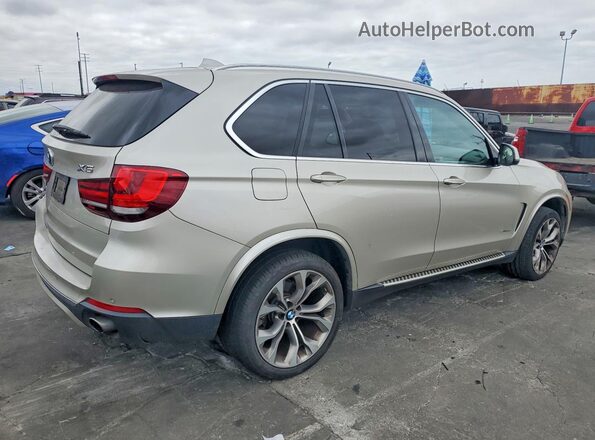 5UXKR2C52G0R70118 2016 BMW X5 Silver Задня права чверть