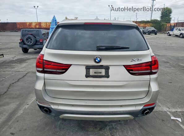 5UXKR2C52G0R70118 2016 BMW X5 Silver Вид ззаду