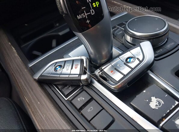 5UXKR2C52H0U18216 2017 BMW X5 Black Առջևի վահանակի տեսք