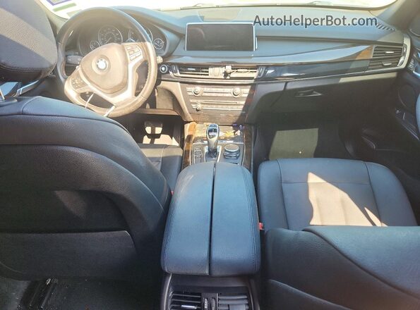 5UXKR2C56J0X08223 2018 BMW X5 Silver წინა პანელის ხედი
