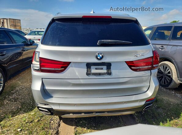 5UXKR2C56J0X08223 2018 BMW X5 Silver უკანა ხედი
