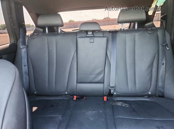 5UXKR2C56J0X08223 2018 BMW X5 Silver უკანა სავარძლების ხედი
