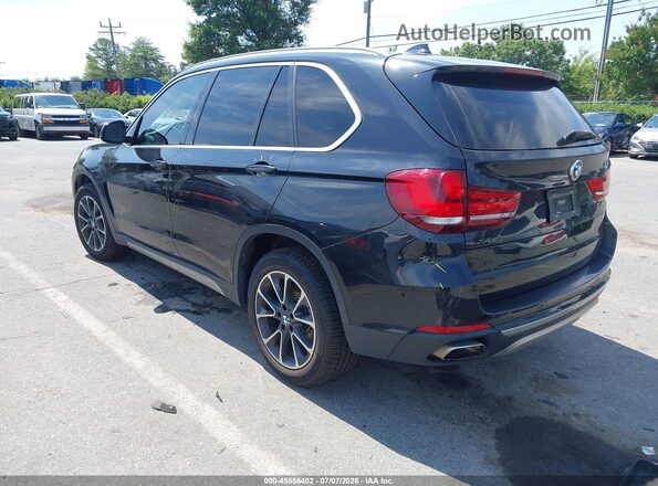 5UXKR2C57J0Z16840 2018 BMW X5 Black Trasero izquierdo