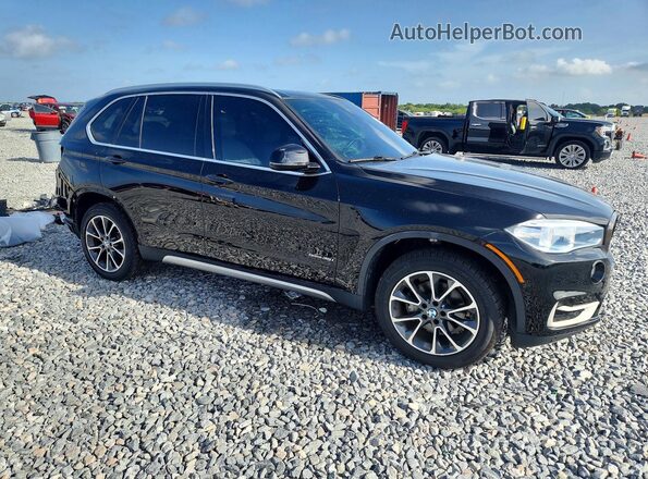 5UXKR2C58J0Z18984 2018 BMW X5 Черный Передняя правая четверть