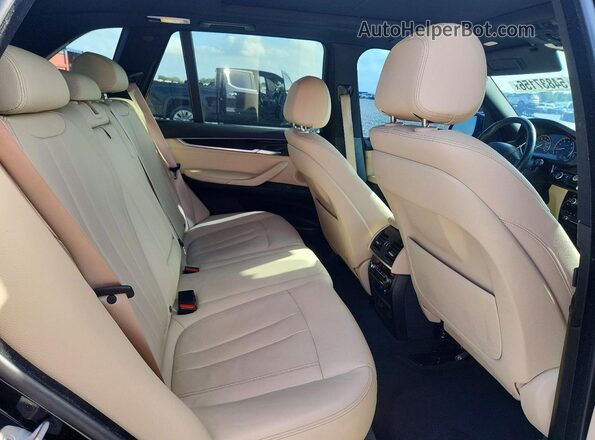 5UXKR2C58J0Z18984 2018 BMW X5 Черный Вид задних сидений