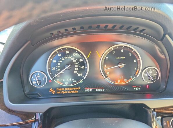 5UXKR2C58J0Z18984 2018 BMW X5 Черный Вид щитка приборов