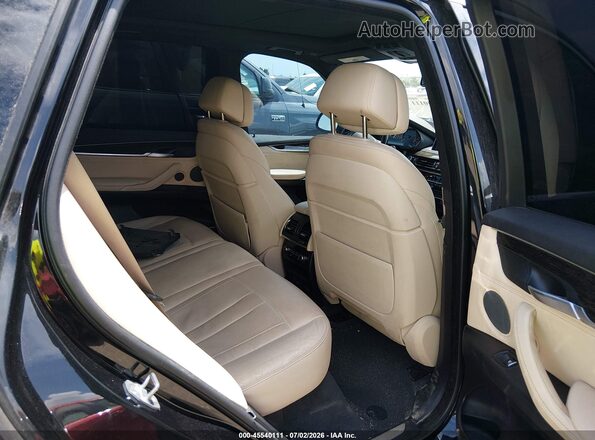 5UXKR2C5XJ0Z15181 2018 BMW X5 Black VIN კოდის სტიკერის ხედი