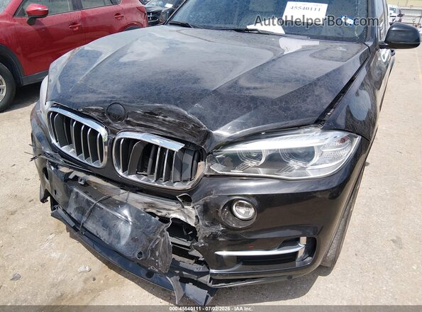5UXKR2C5XJ0Z15181 2018 BMW X5 Black წინა ხედი