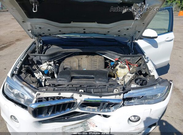 5UXKS4C50G0N15168 2016 BMW X5 Белый Вид сзади