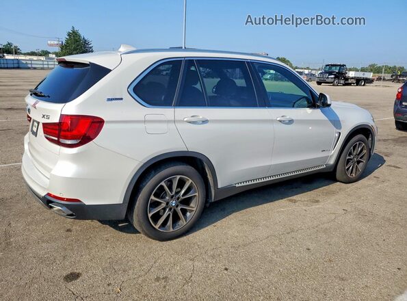 5UXKT0C30H0V97909 2017 BMW X5 Белый Задняя правая четверть