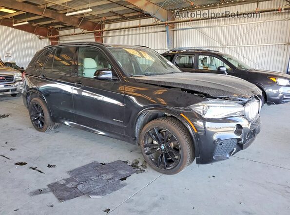 5UXKT0C31H0S81418 2017 BMW X5 Black Delantero derecho