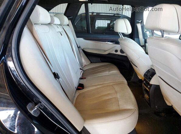 5UXKT0C31H0S81418 2017 BMW X5 Black Vista interior trasera