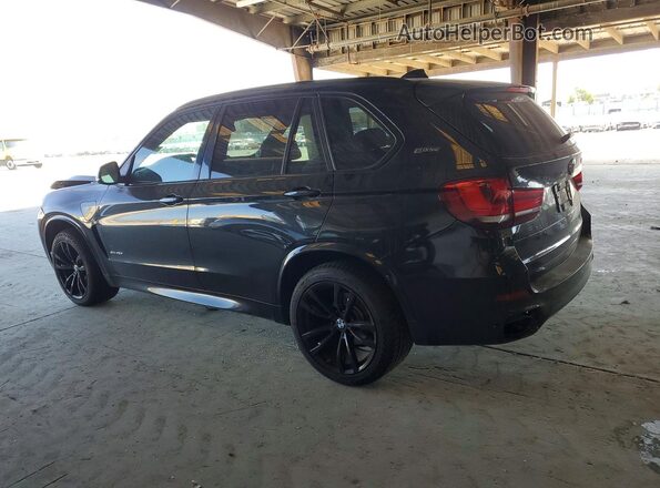 5UXKT0C31H0S81418 2017 BMW X5 Black Trasero izquierdo