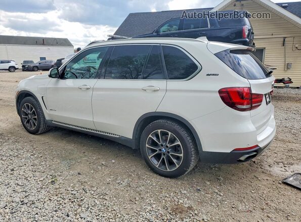 5UXKT0C33H0S80917 2017 BMW X5 White Rear left