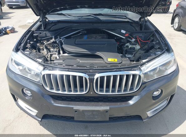 5UXKT0C36H0V97672 2017 BMW X5 Black Vista trasera