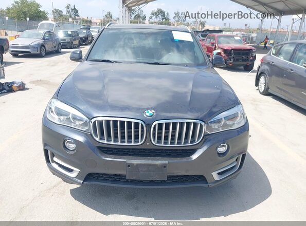 5UXKT0C36H0V97672 2017 BMW X5 Black Vista del cuadro de instrumentos