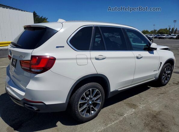 5UXKT0C39H0V96869 2017 BMW X5 Белый Задняя правая четверть