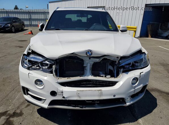 5UXKT0C39H0V96869 2017 BMW X5 Белый Вид спереди