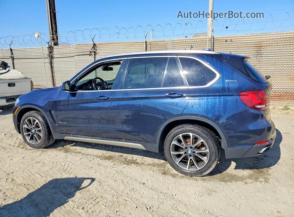 5UXKT0C39H0V97939 2017 BMW X5 Blue Հետևի ձախ