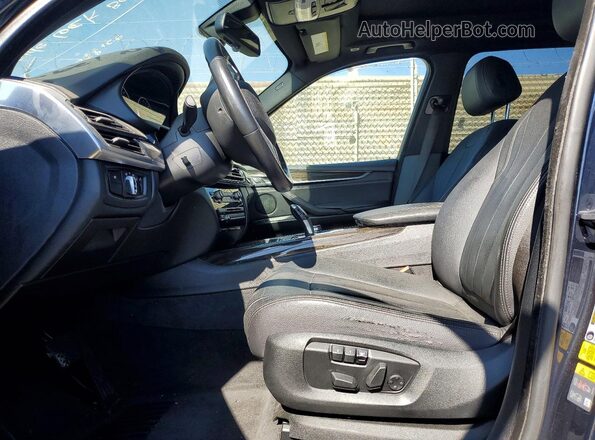 5UXKT0C39H0V97939 2017 BMW X5 Blue Սալոնի դիմացի տեսք