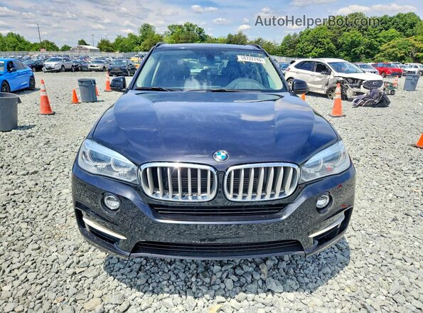 5UXKT0C50G0S75738 2016 BMW X5 Black Вид спереду