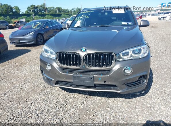 5UXKT0C50J0W02114 2018 BMW X5 Brown Սարքավորումների վահանակի տեսք