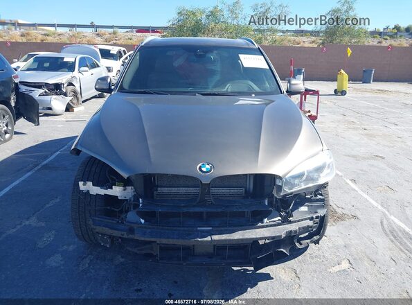 5UXKT0C51H0S80433 2017 BMW X5 Коричневый Вид спереди